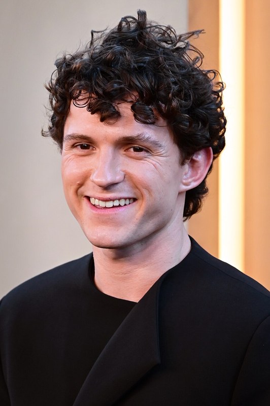Tom Holland portrait from the celebrity lookalike library